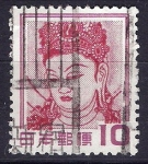Stamps Japan -  Rostro del Kabuki.