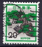 Stamps Japan -  Arbol japonés.
