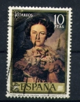 Stamps Spain -  Mª Amalia de Sajonia- V. Lopez