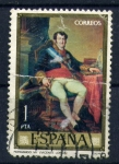 Stamps Spain -  Fernando VII- V. Lopez