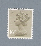 Stamps United Kingdom -  16p