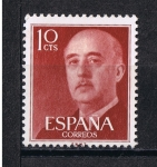 Stamps Spain -  Edifil  1143   General Franco  