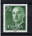 Stamps Spain -  Edifil  1151   General Franco  