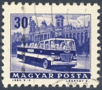 Stamps Hungary -  autobus