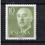 Stamps Spain -  Edifil  1163   General Franco  