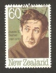 Stamps New Zealand -  james k. baxter