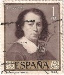 Stamps : Europe : Spain :  1275, Bartolome estaban murillo