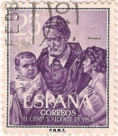 Stamps : Europe : Spain :  1296, San vicente de paul