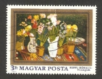 Stamps Hungary -  Cuadro del pintor húngaro Rippl Ronai