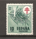 Stamps : Europe : Spain :  Pro-Tuberculosos.