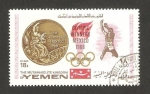 Sellos de Oceania - Yemen -  olimpiadas de México 1968