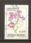 Sellos del Mundo : America : Argentina : flores.