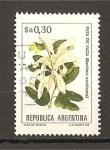 Sellos del Mundo : America : Argentina : flores.