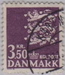 Stamps Denmark -  escudo de Dinamarca-1962-1965
