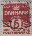 Stamps : Europe : Denmark :  serie corriente-1950-1952