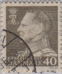 Stamps Denmark -  Federico IX-1961-1962