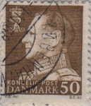 Stamps Denmark -  Federico IX-1961-1962