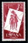 Stamps Spain -  1956 Pro infancio hungara Edifil 1200