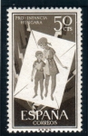 Stamps Spain -  1956 Pro infancio hungara Edifil 1202