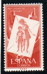 Stamps Spain -  1956 Pro infancio hungara Edifil 1204
