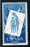 Stamps Spain -  1956 Pro infancio hungara Edifil 1205