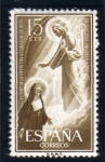 Stamps Spain -  1957 Centenario sagrado corazon Edifil 1206