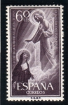 Stamps Spain -  1957 Centenario sagrado corazon Edifil 1207