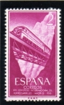 Stamps Spain -  1958 27º Congreso Ferrocarriles Edifil 1236