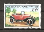 Stamps : Africa : Chad :  Automoviles de Epoca.