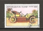Stamps : Africa : Chad :  Automoviles de Epoca.