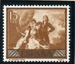 Sellos de Europa - Espa�a -  1958 Goya: Quitasol Edifil 1210