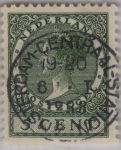 Stamps : Europe : Netherlands :  La reina Guillermina-1926-1928