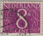 Stamps Netherlands -  filigrana-1946