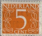 Stamps : Europe : Netherlands :  fligrana-1946