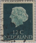 Stamps : Europe : Netherlands :  Reina Juliana-1953-1967