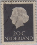 Sellos de Europa - Holanda -  Reina Juliana-1953-1967