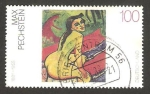 Stamps Germany -  cuadro de max pechstein