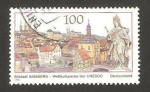 Stamps Germany -  vista de bamberg
