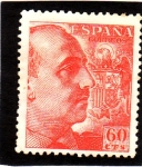 Stamps Spain -  Francisco Franco