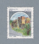 Stamps Italy -  Castello di Bosa