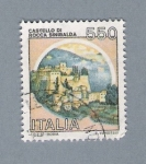 Stamps Europe - Italy -  Castello di Rocca Sinibalda