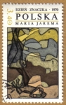Stamps : Europe : Poland :  Pintura Dzien Znaczka 1970