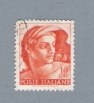 Stamps Italy -  Pintura M. Ángel