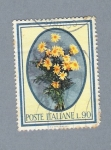Stamps Italy -  Ramo de flores