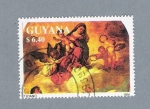Stamps Guyana -  Tiziano