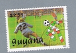 Sellos de America - Guyana -  Futbol