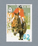 Stamps America - Guyana -  Olimpiadas Korea '88