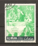 Stamps United Arab Emirates -  Kennedy.