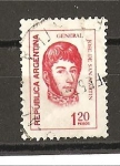 Stamps Argentina -  Jose de San Martin.