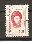 Stamps : America : Argentina :  Jose de San Martin.